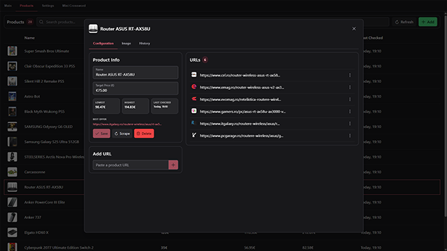 PennyPincher Product Detail Screenshot